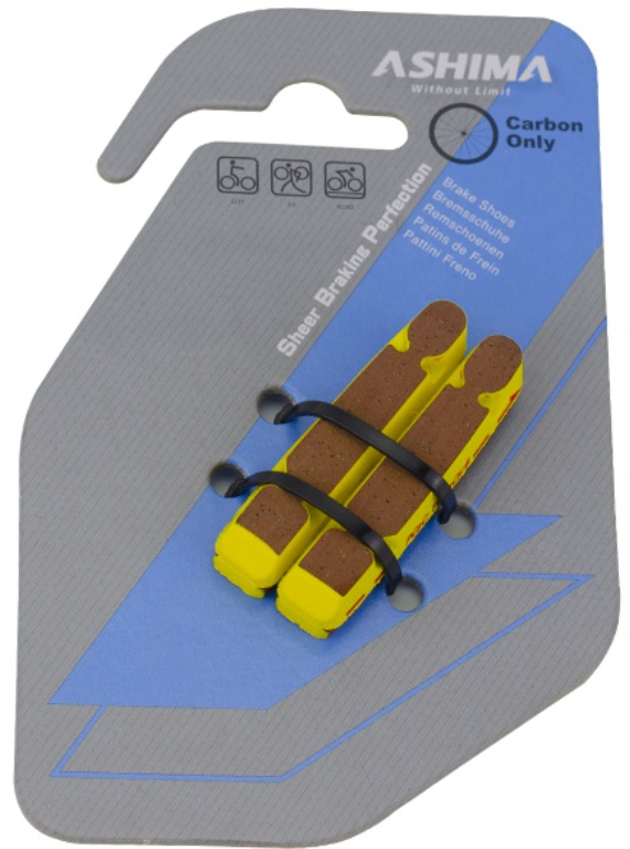 Ashima Sheer Braking Perfection Carbon Brake Shoes