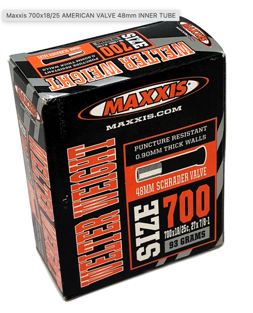 Maxis Inner Tube 700x18/25 48mm A/V
