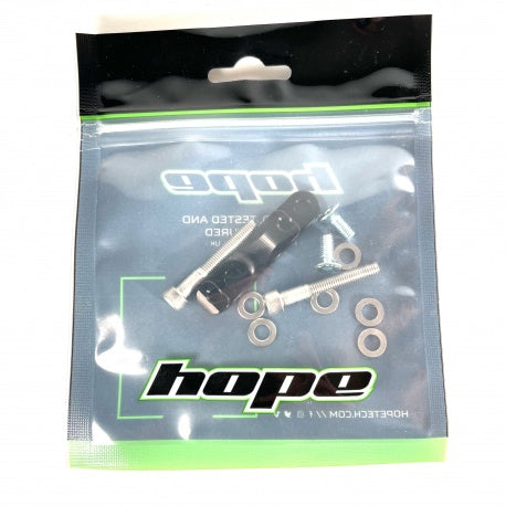 Hope Mount Y-FM Cal To FM R-160 - Black, Rear Flat Mount