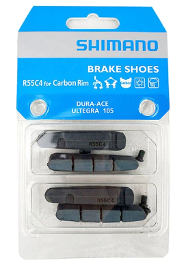 Shimano Brake Shoes R55C4 For Carbon Rim
